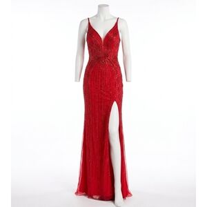 NEW JOVANI lillian prom dress in red